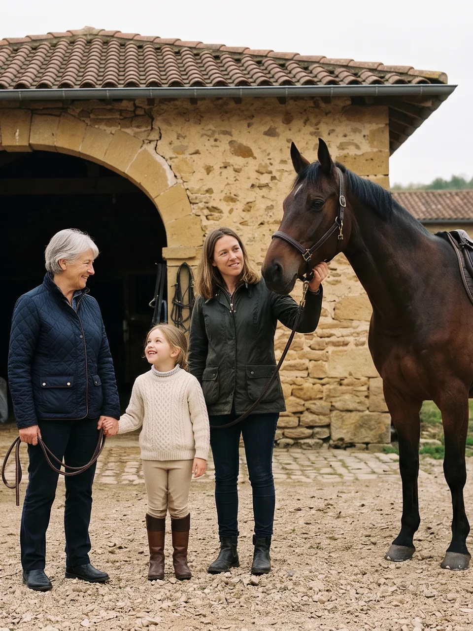 L'équipe, L'Écurie des Lutins, centre équestre à Saulce-sur-Rhône
